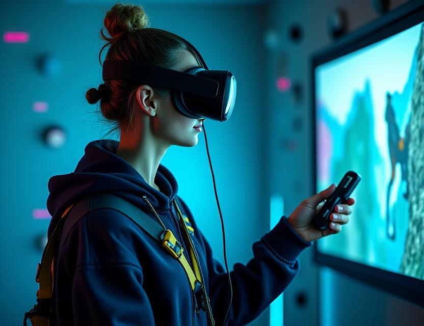 Entrenamiento con realidad virtual